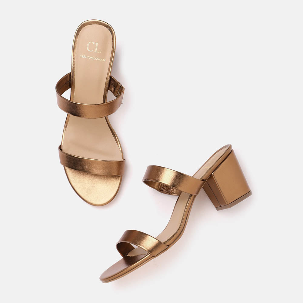 Carlton london gold online sandals