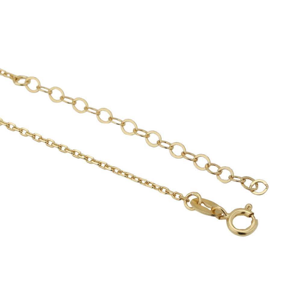 Carlton London-Women 18K Gold-Plated Pendant With Chain & Gift Card