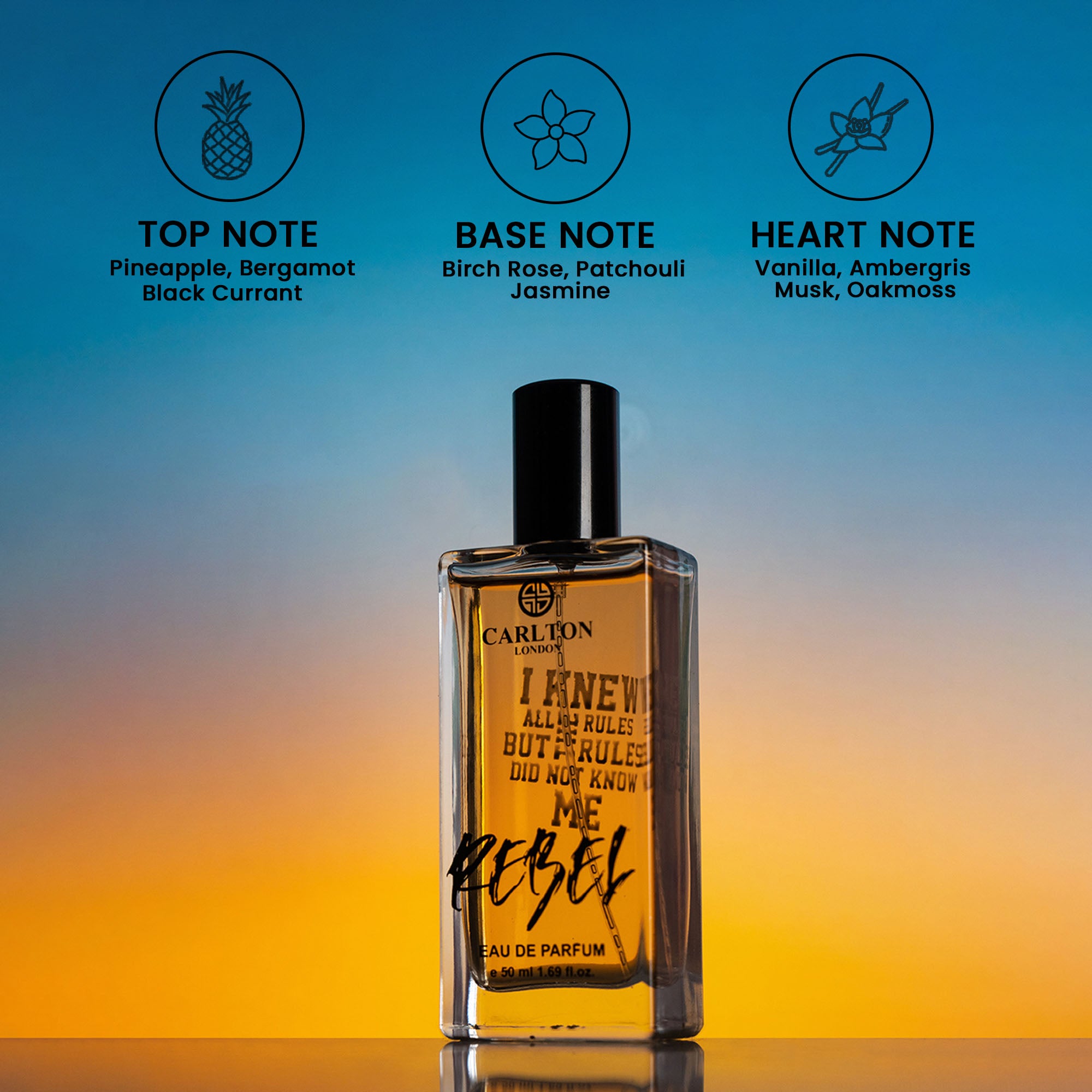 Men Rebel Perfime 50Ml