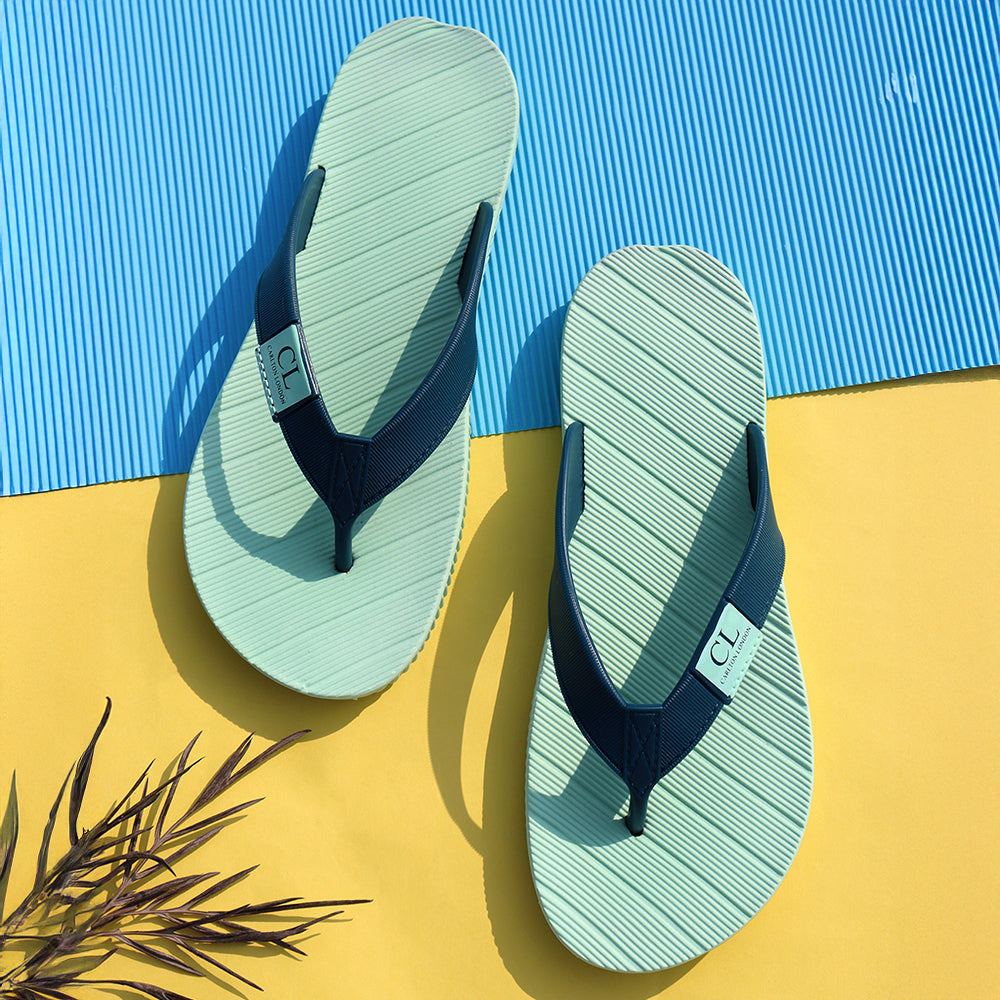 Women Comfort Textured Sole Thong Slippers