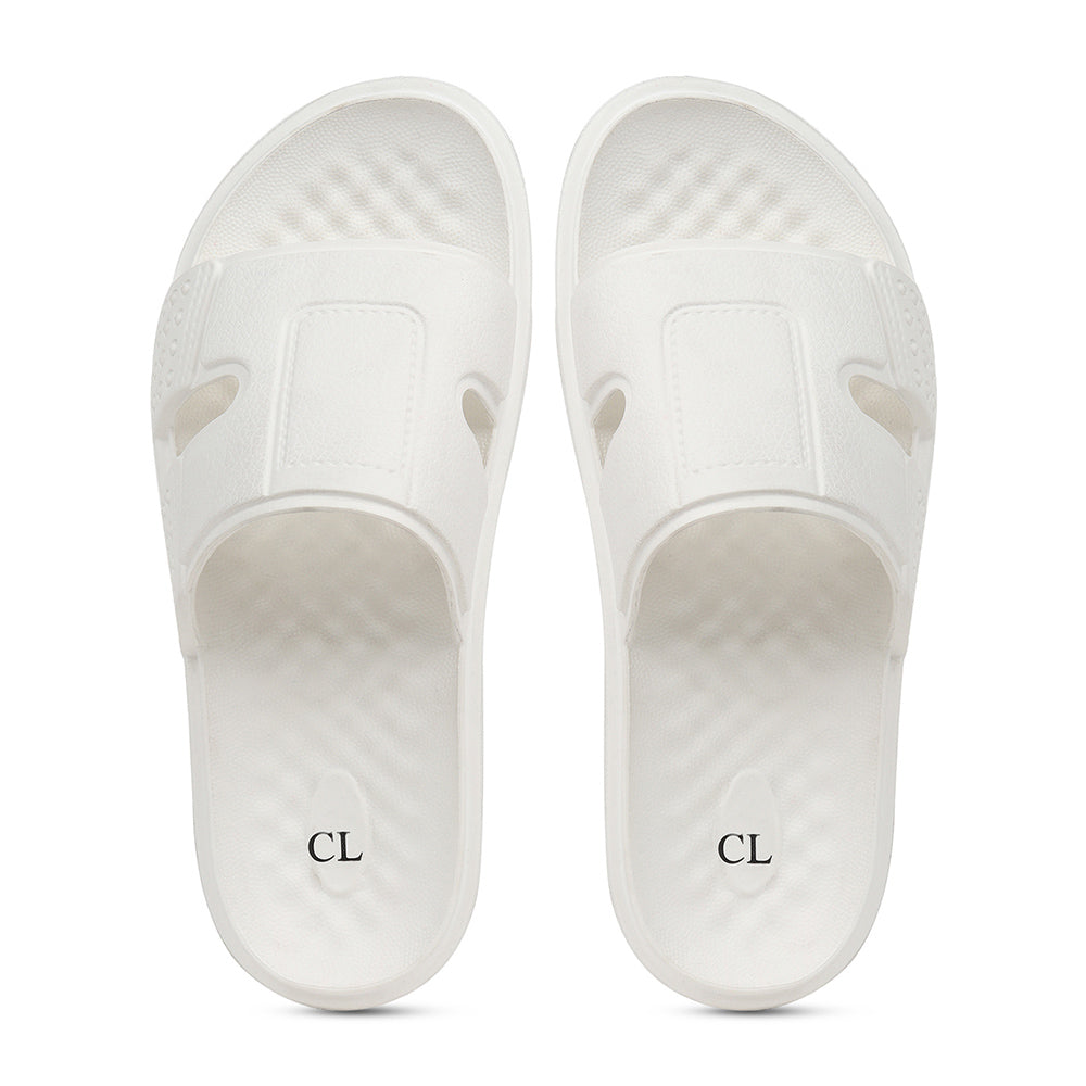 Men Textured Comfort Sliders