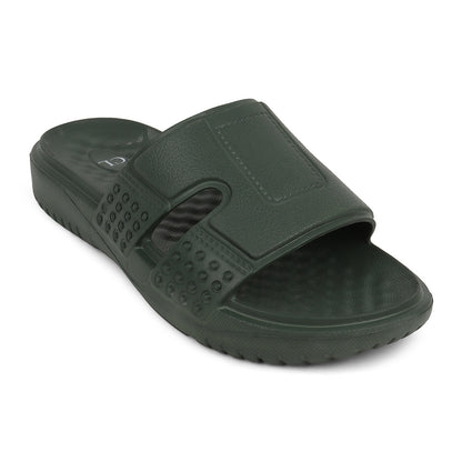 Men Textured Comfort Sliders
