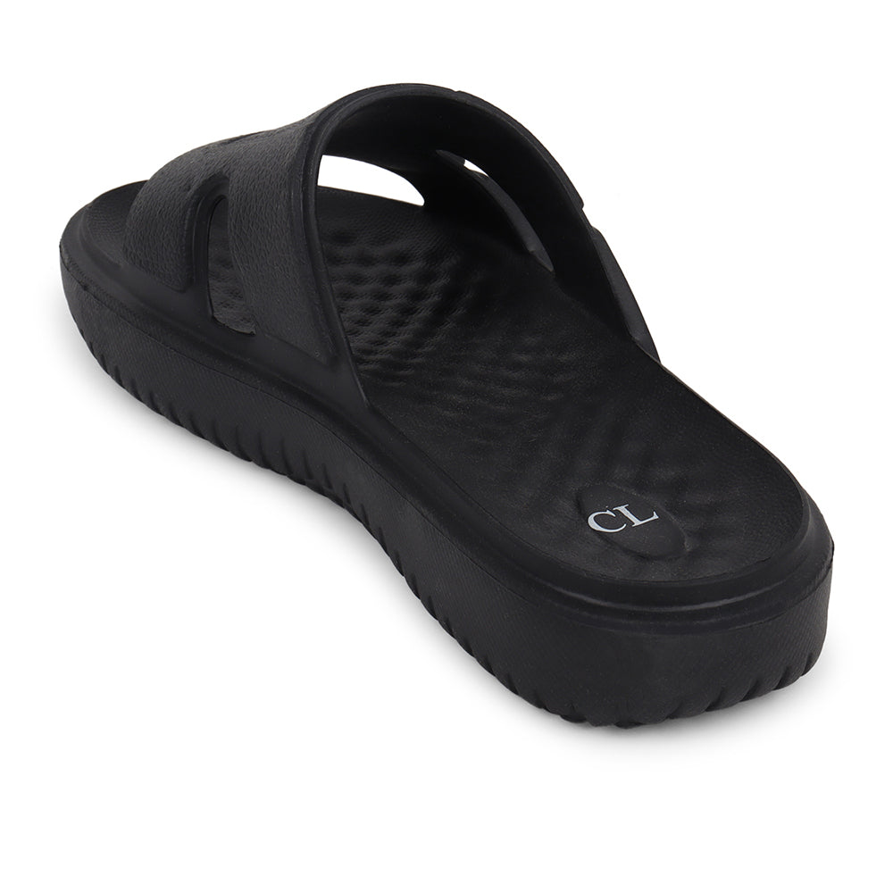 Men Textured Comfort Sliders