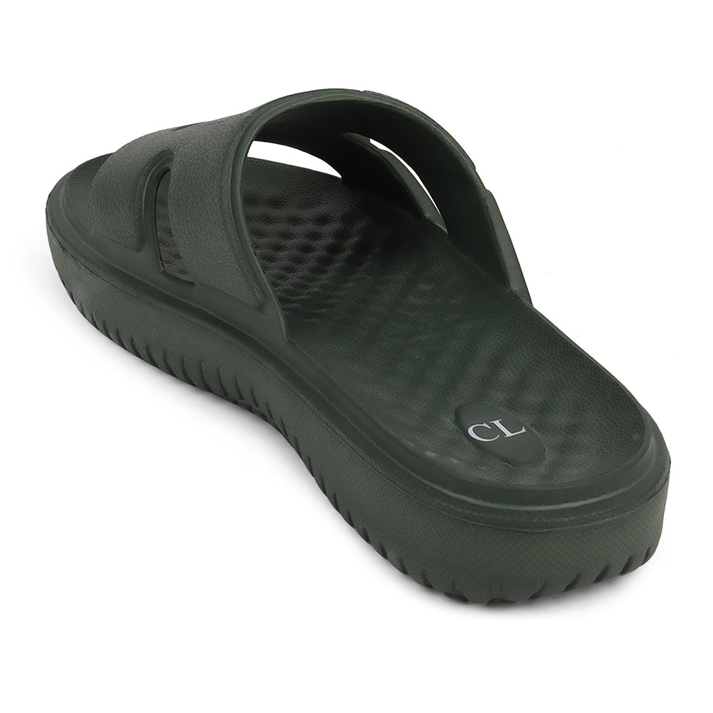 Men Textured Comfort Sliders