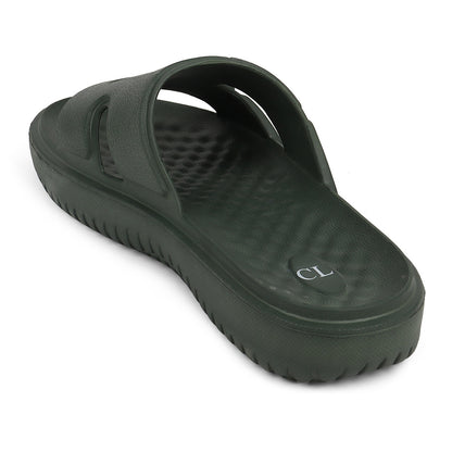 Men Textured Comfort Sliders