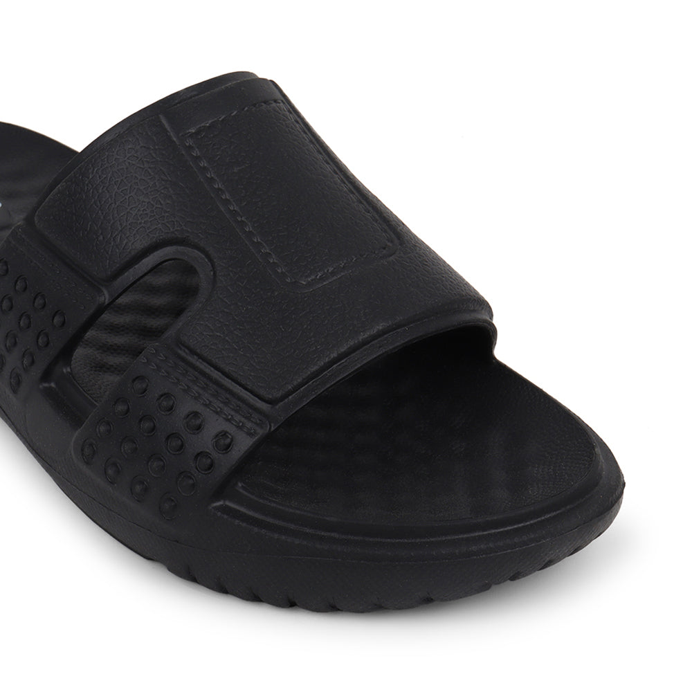 Men Textured Comfort Sliders