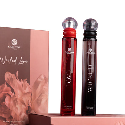 Women Gift Set Of 2 Love And Wicked Perfume - 30 Ml Each