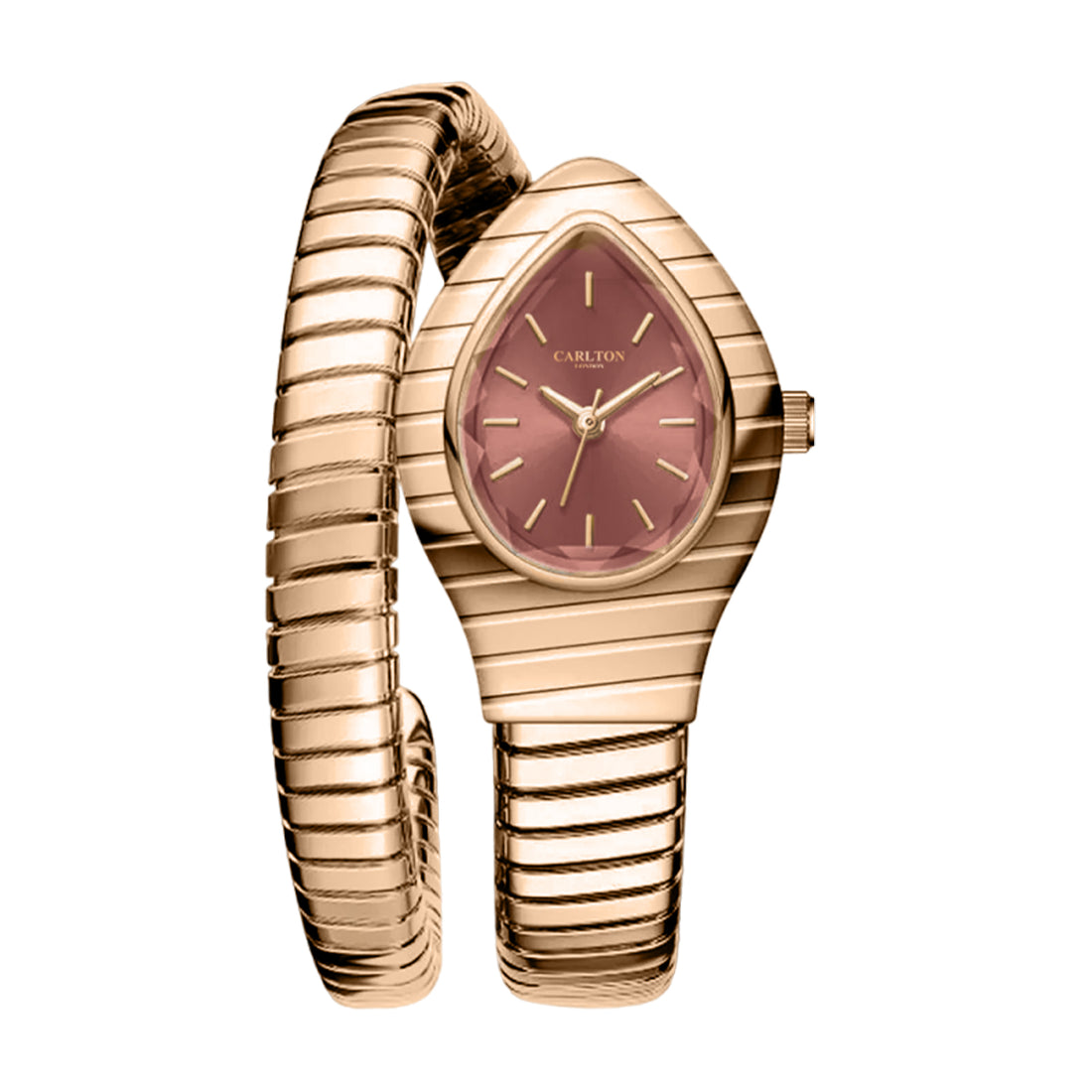 Carlton London Embrace Mocha Women Watch - CL-EM-MOC