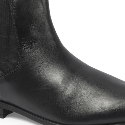 Elegant Classic Leather Ankle Chelsea Boots for Men