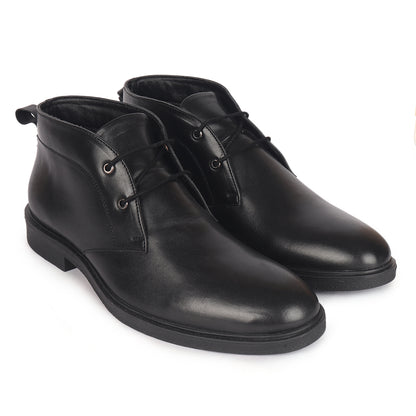 Formal Lace-Up Ankle Boot for Men