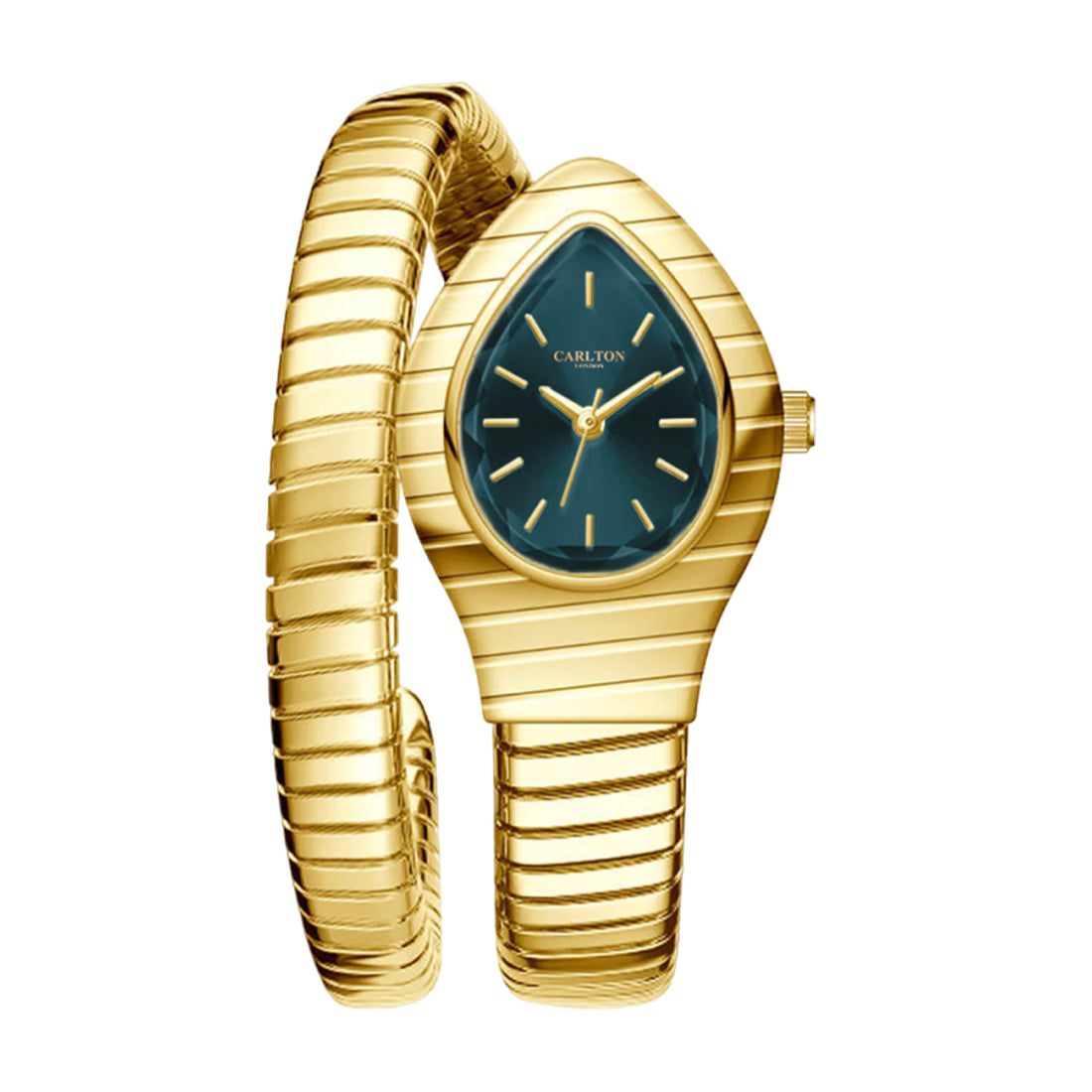 Carlton London Embrace Teal Women Watch - CL-EM-TL
