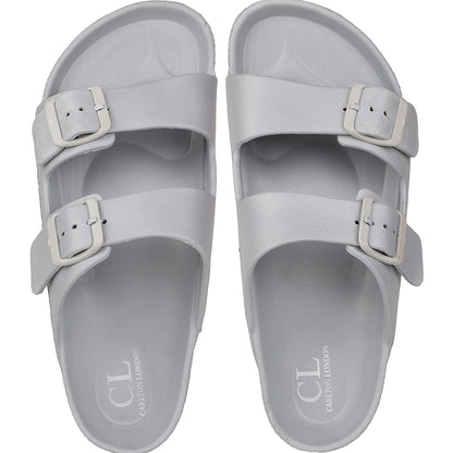 Men Dual Strap Adjustable Comfort Slides