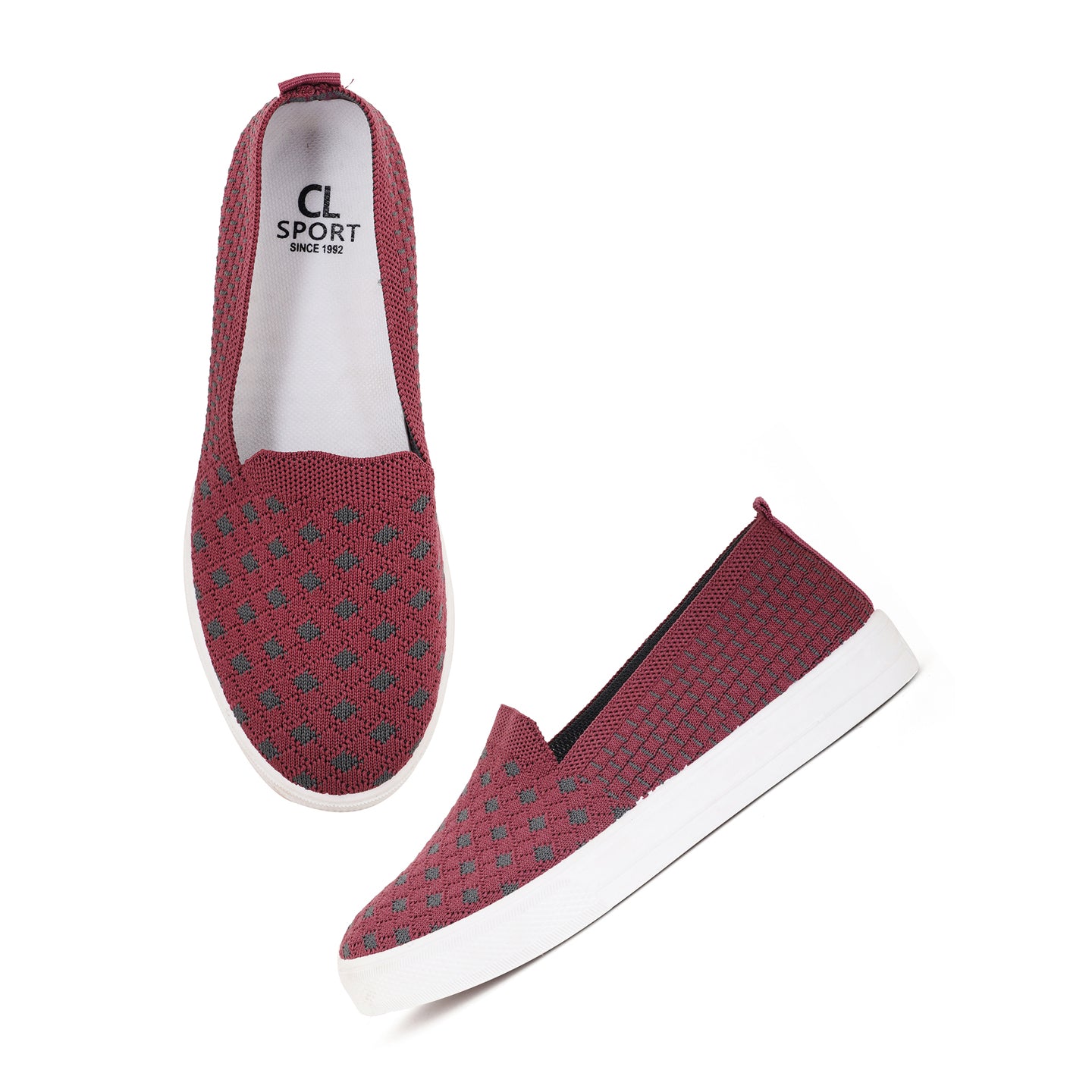 Women Comfortable Flyknit Lightweight Slip-On Sneakers