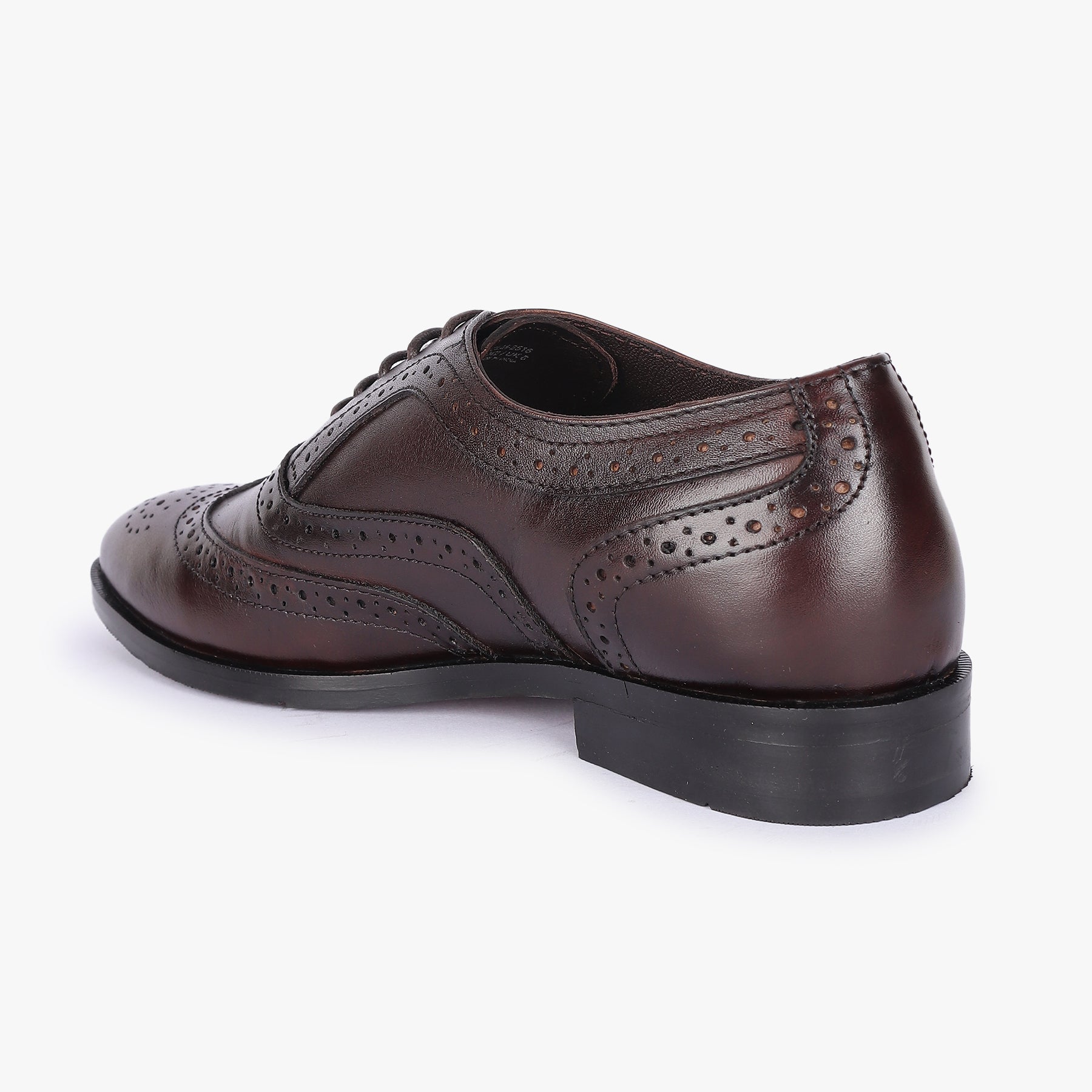 Men Brown Leather Brogues