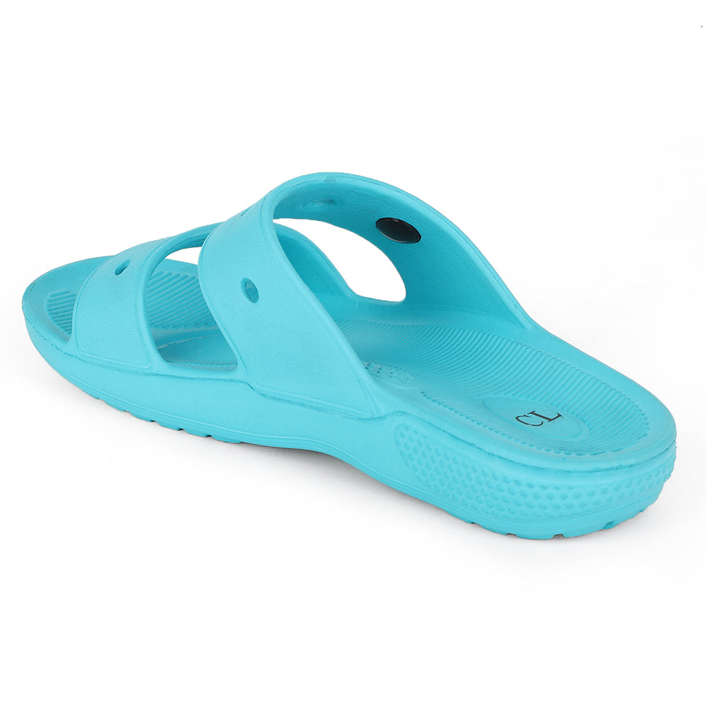 Women Lightweight and comfortable Dual Strap Slides
