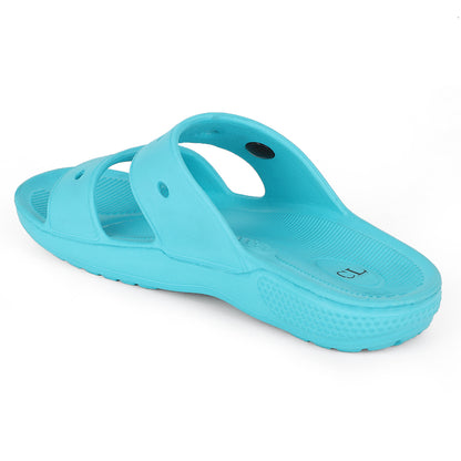 Women Lightweight and comfortable Dual Strap Slides