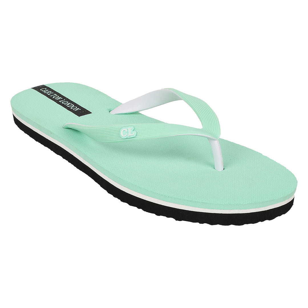 Women Striped Strap Thong Sandals