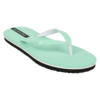 Women Striped Strap Thong Sandals
