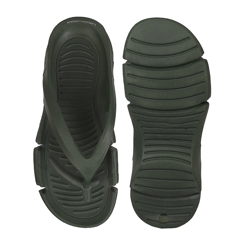 Men Sculpted Sport Thong Sandals