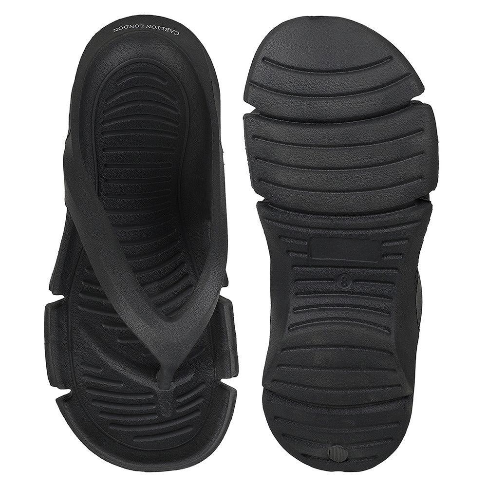 Men Sculpted Sport Thong Sandals