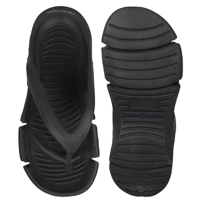 Men Sculpted Sport Thong Sandals