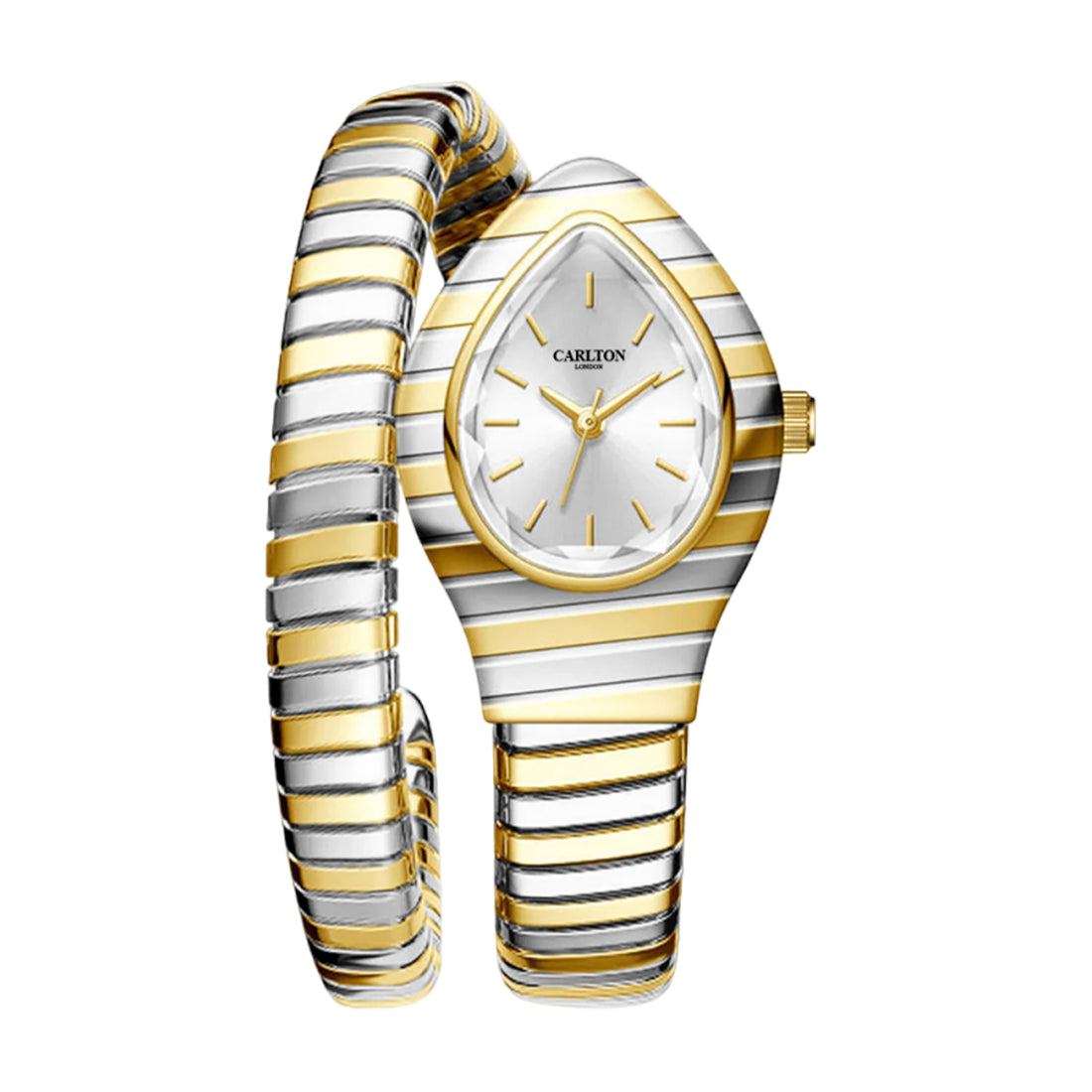 Carlton London Embrace White Women Watch - CL-EM-WHT