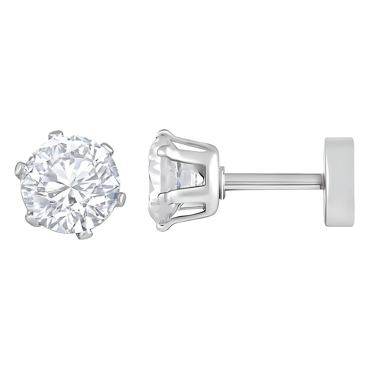 Men Solitaire Premium Stud - CLJW-25