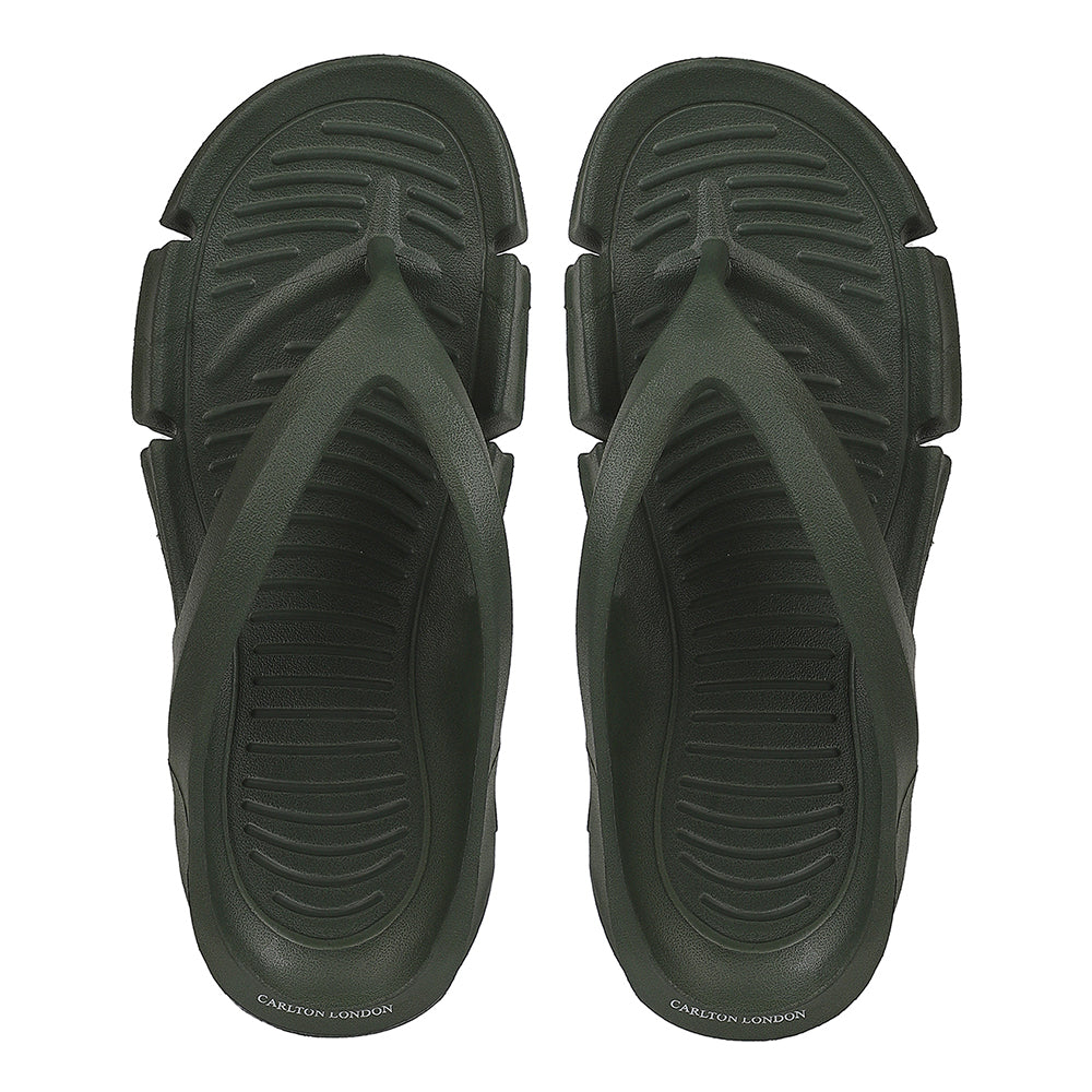 Men Sculpted Sport Thong Sandals
