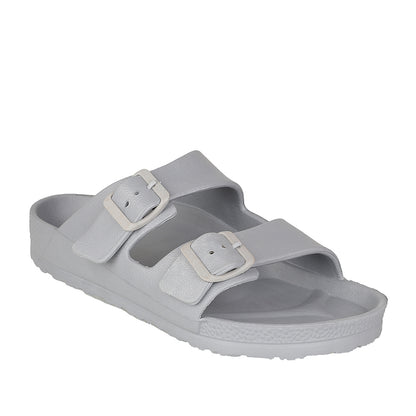 Men Dual Strap Adjustable Comfort Slides