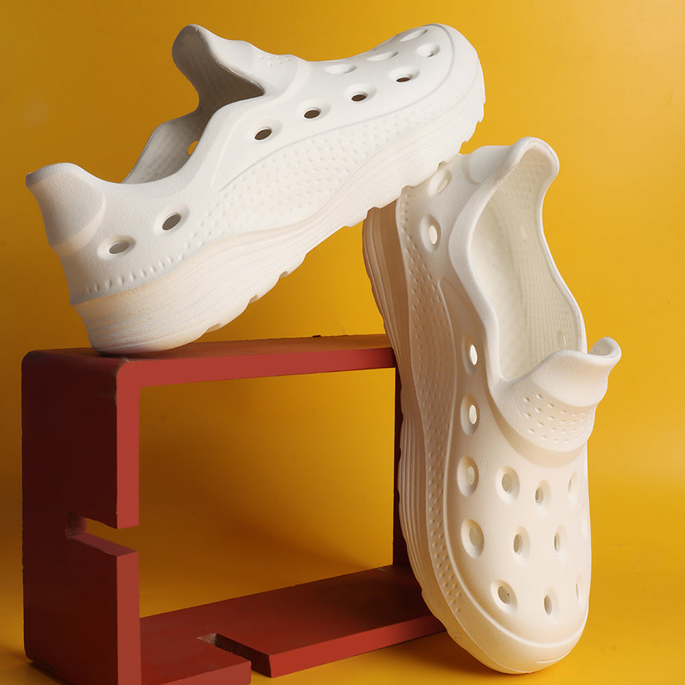 Men Perforated Comfort Casual Slip On Shoes