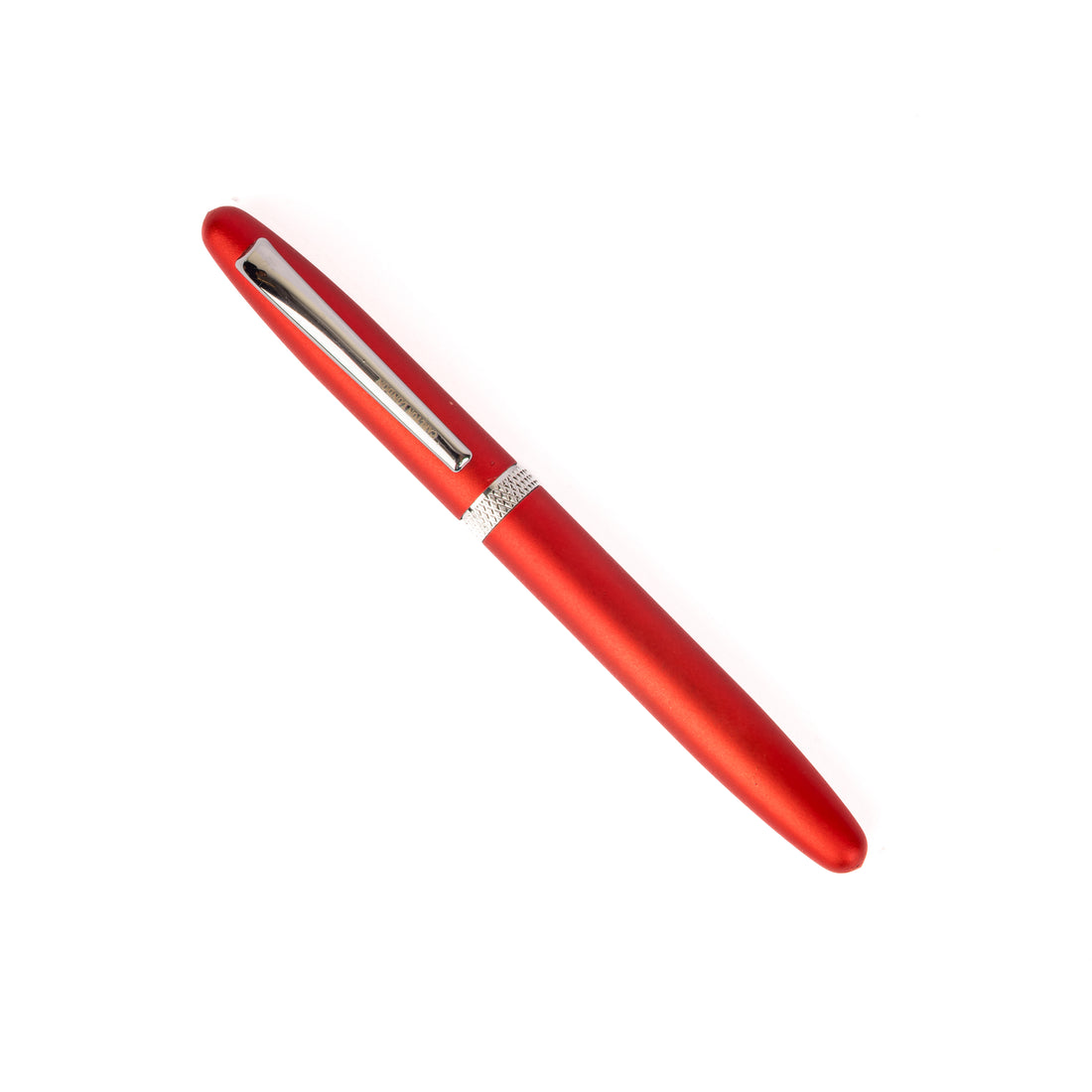 Carlton London Red Metallic Ball Pen Stylish Executive Pen with Smooth Ink & Clip Sleek Writing