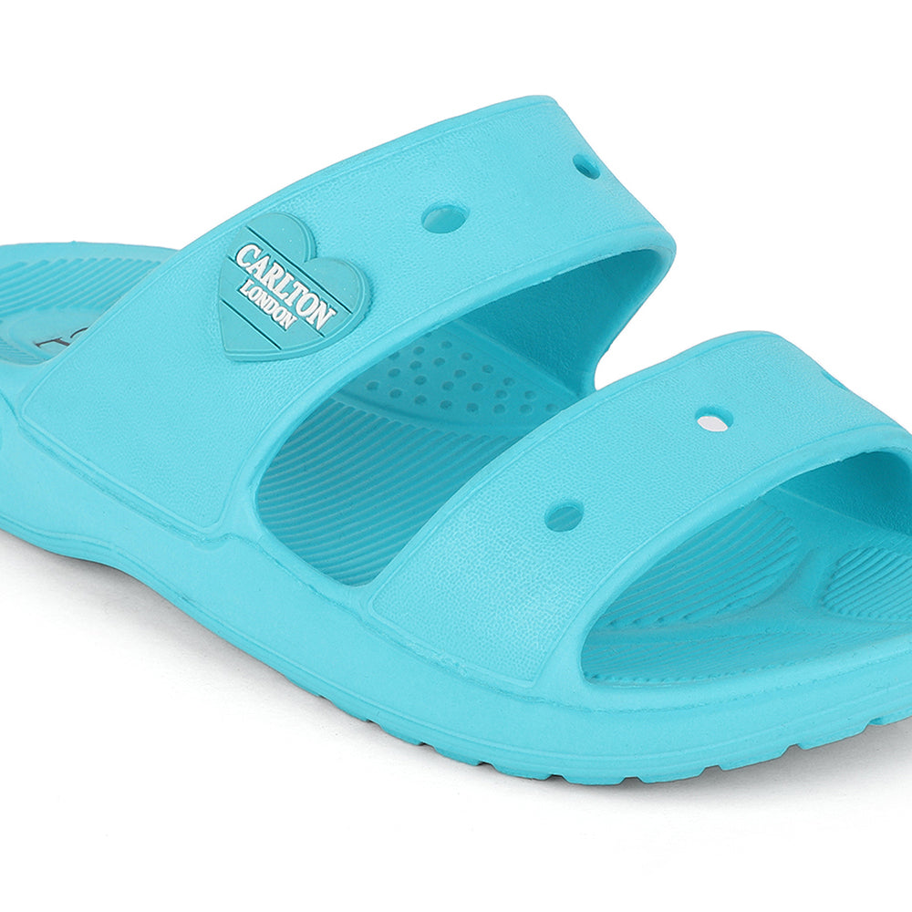 Women Lightweight and comfortable Dual Strap Slides