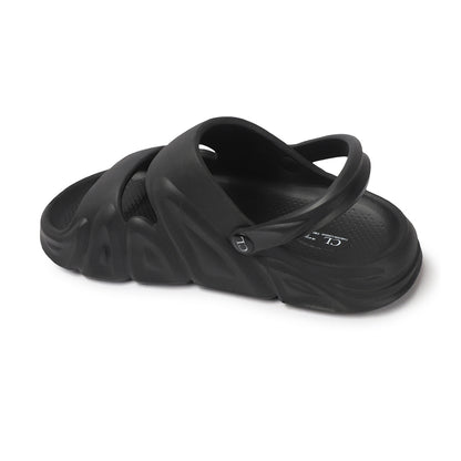 Men Textured Adjustable Double Strap Sandals