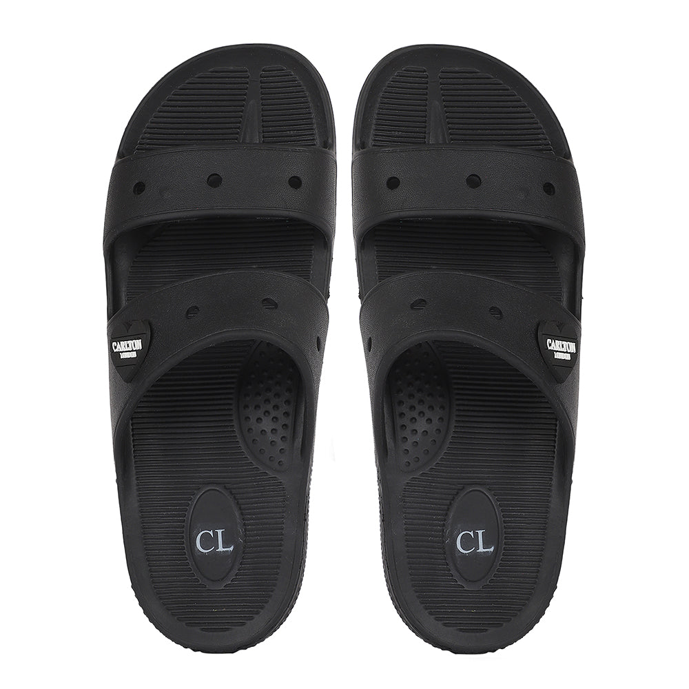 Women Lightweight and comfortable Dual Strap Slides