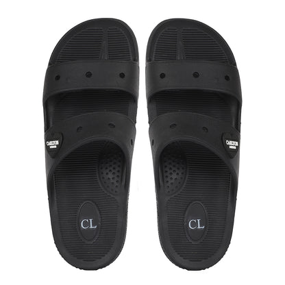 Women Lightweight and comfortable Dual Strap Slides