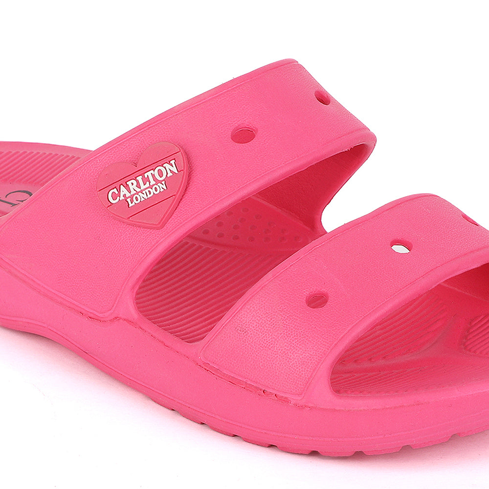 Women Lightweight and comfortable Dual Strap Slides