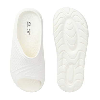 Men Textured Comfort Sliders