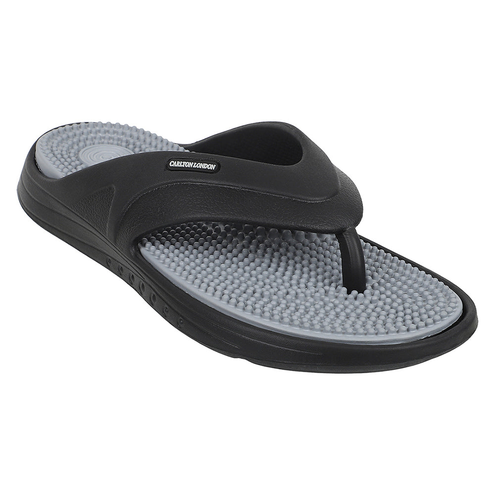 Men Acupressure Footbed Thong Sandals
