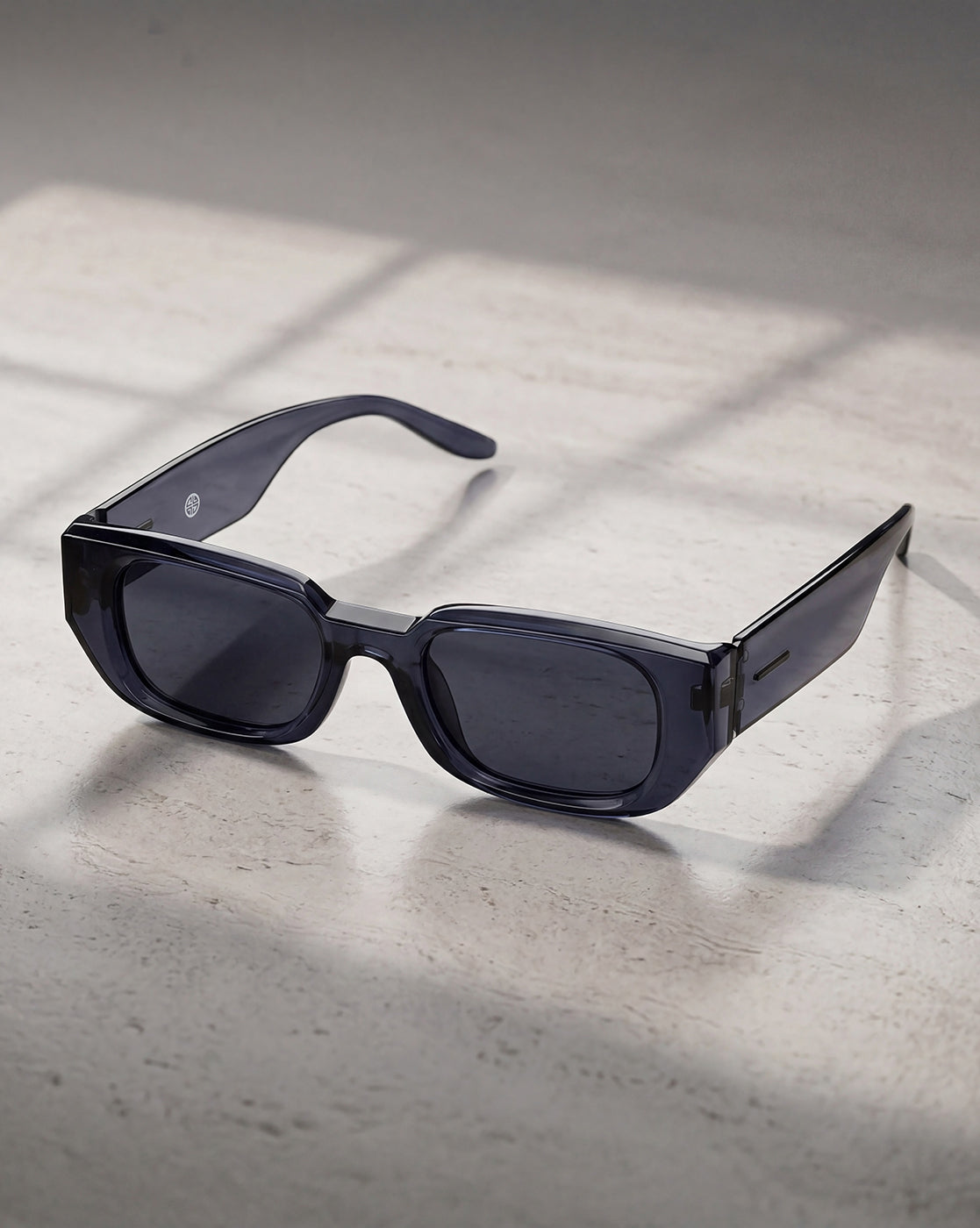 Women Blue Toned UV Protected Blue Lens Rectangle Sunglasses