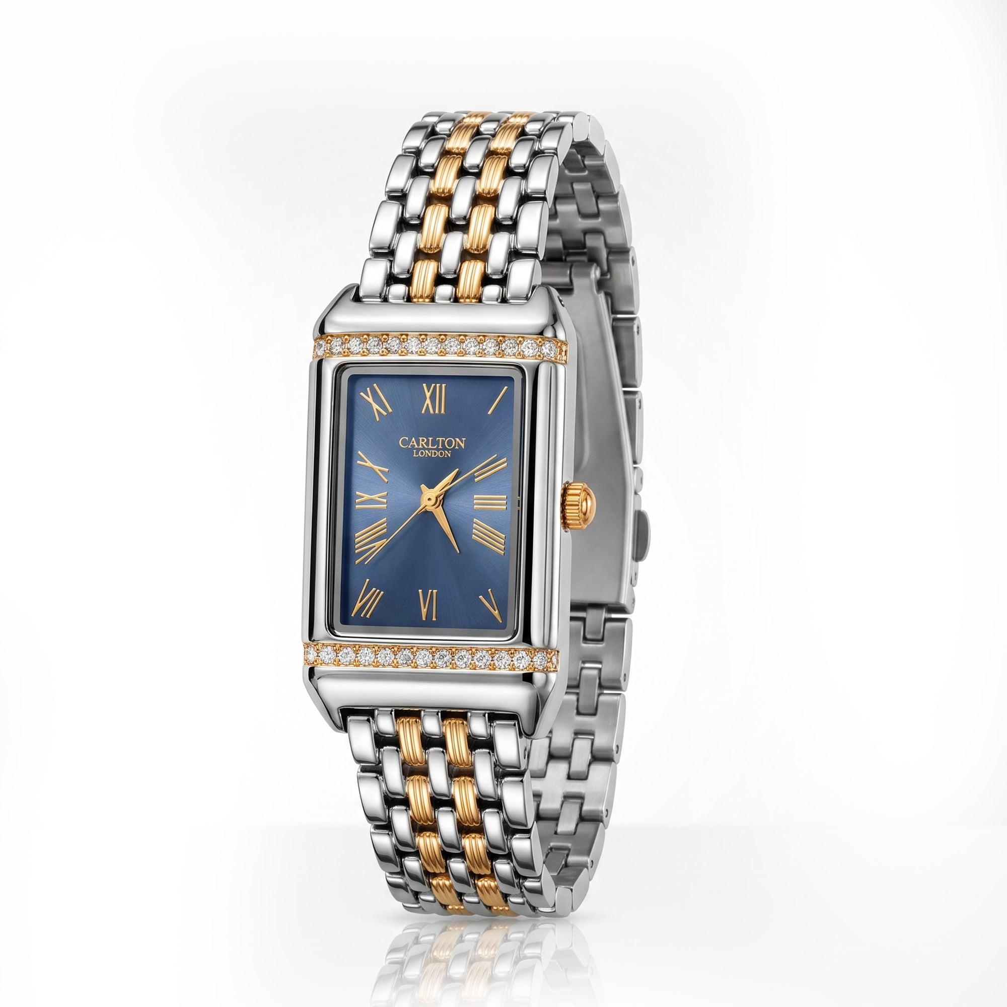 Carlton London Women Amara Sky Blue Dial Analog Watch  -  CL-AM-SKY