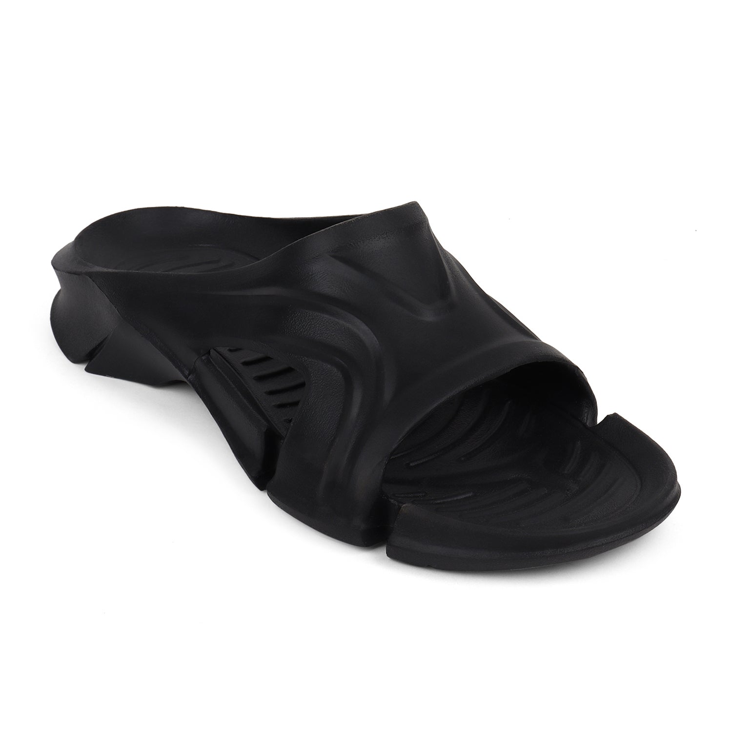 Men Sculpted Contoured Comfort Slides