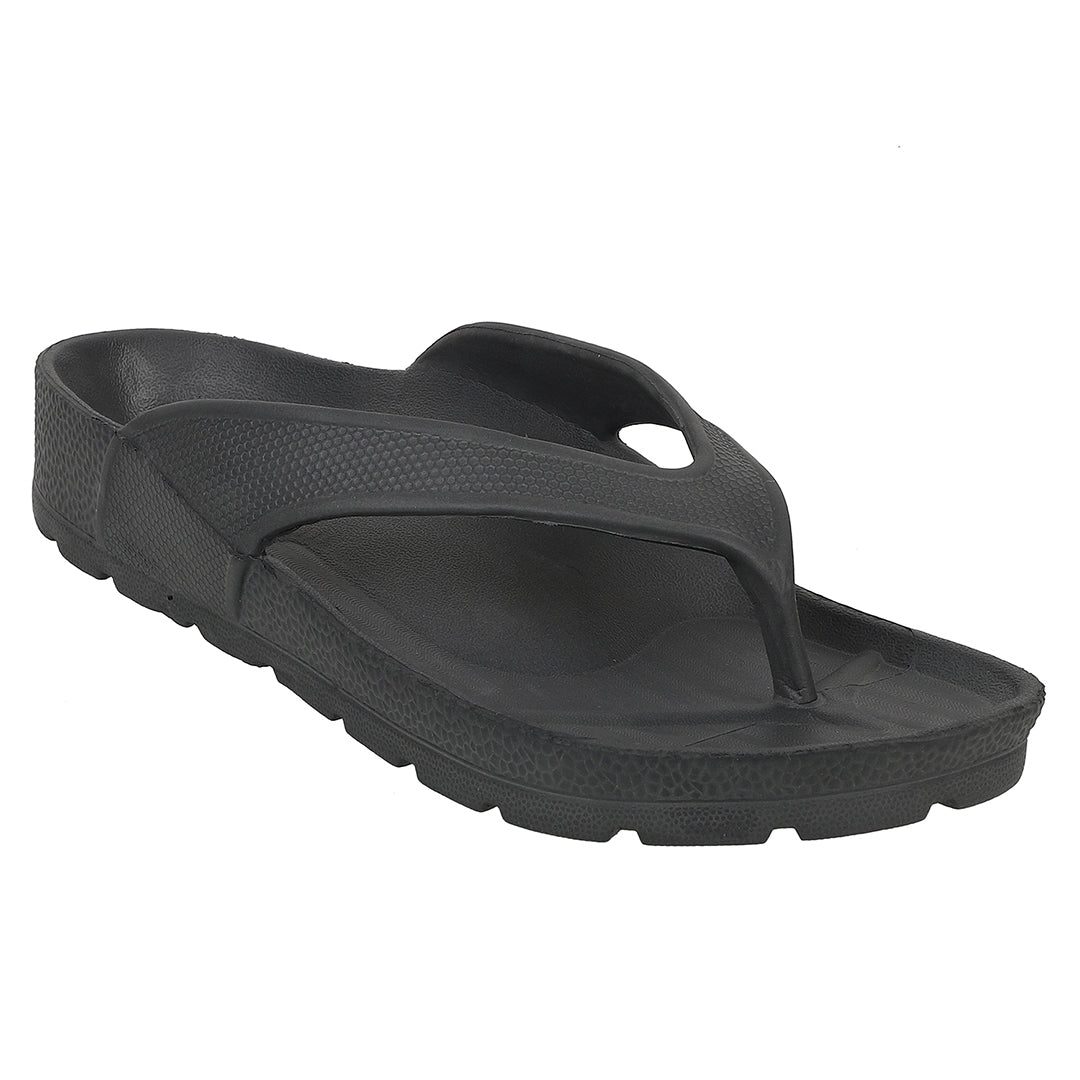 Men Textured Comfort Thong Sandals