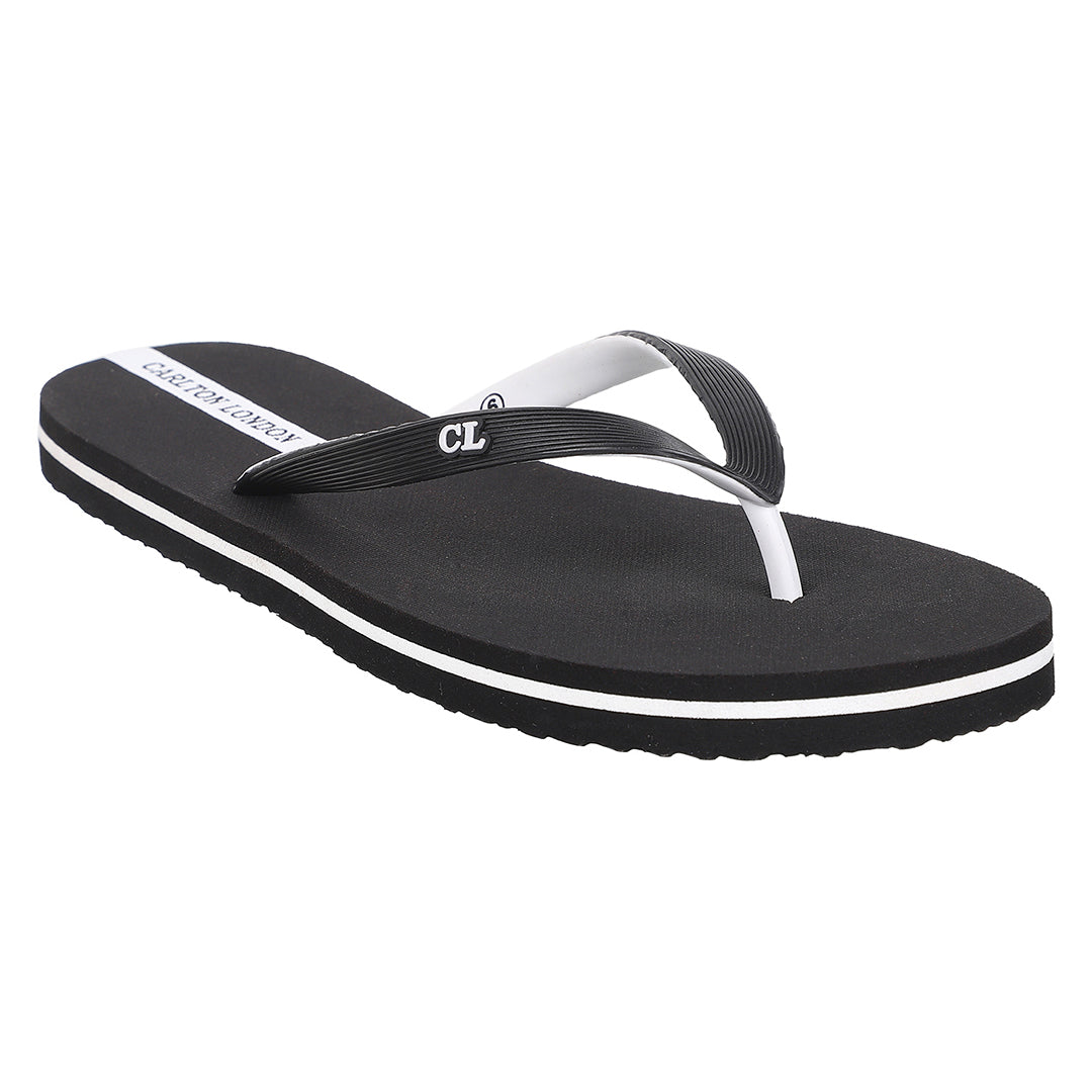 Women Striped Strap Thong Sandals