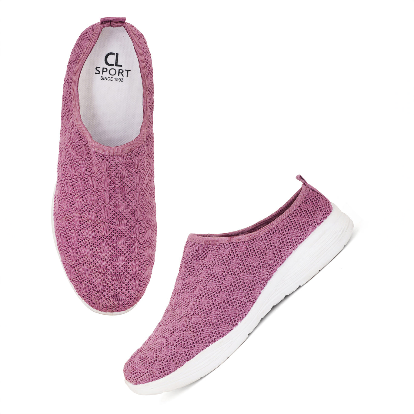 Women Comfortable Flyknit Lightweight Slip-On Sneakers