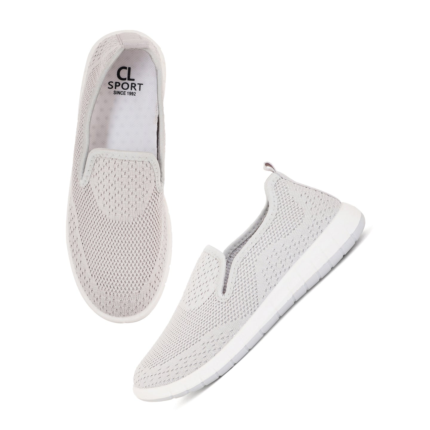 Women Comfortable Flyknit Lightweight Slip-On Sneakers