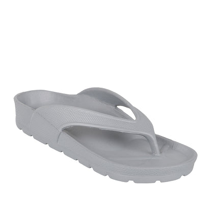 Men Textured Comfort Thong Sandals