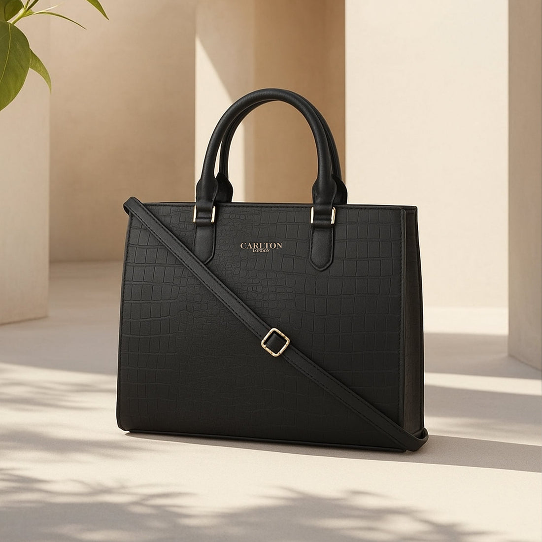 Carlton London Women Handbag - CLLP-828 BLACK