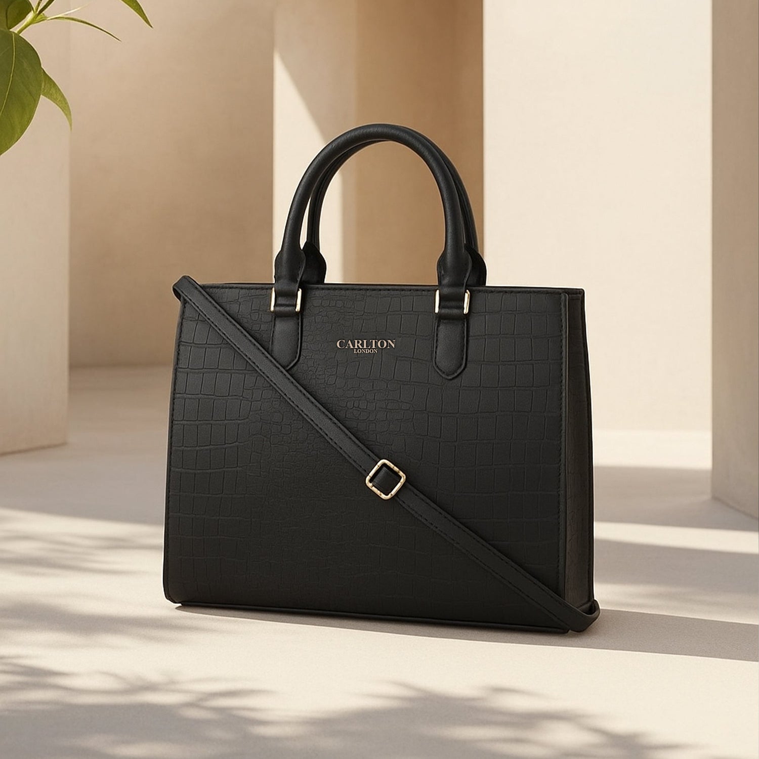 Carlton London Women Handbag - CLLP-828 BLACK