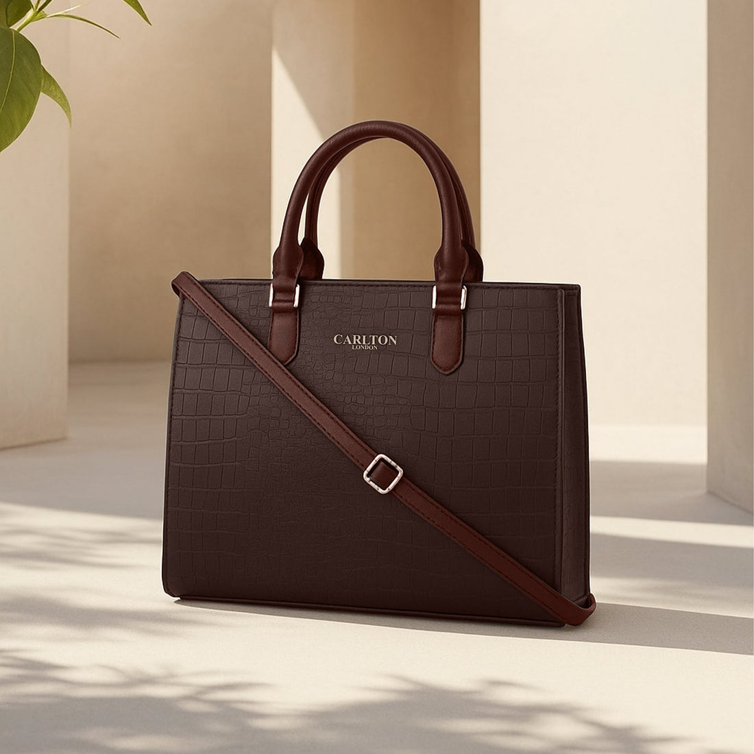 Carlton London Women Handbag - CLLP-828 BROWN