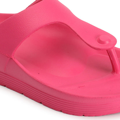 Women Comfort Round Toe Slip On Casual Flipflops